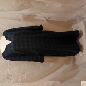 Talbots Plus Blue & Green Plaid Dress, NWT, 24W